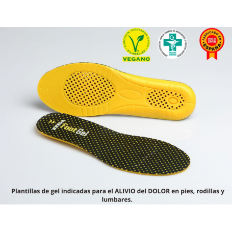 FOOT GEL WORKS PLANTILLAS DE GEL ESENCIA NARANJO