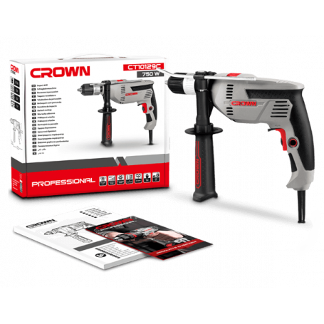 CROWN TALADRO PERCUTOR 750W