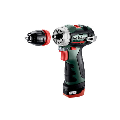 METABO TALADRO ATORNILLADOR DE BATERIA POWERMAXX BS BL Q 12V