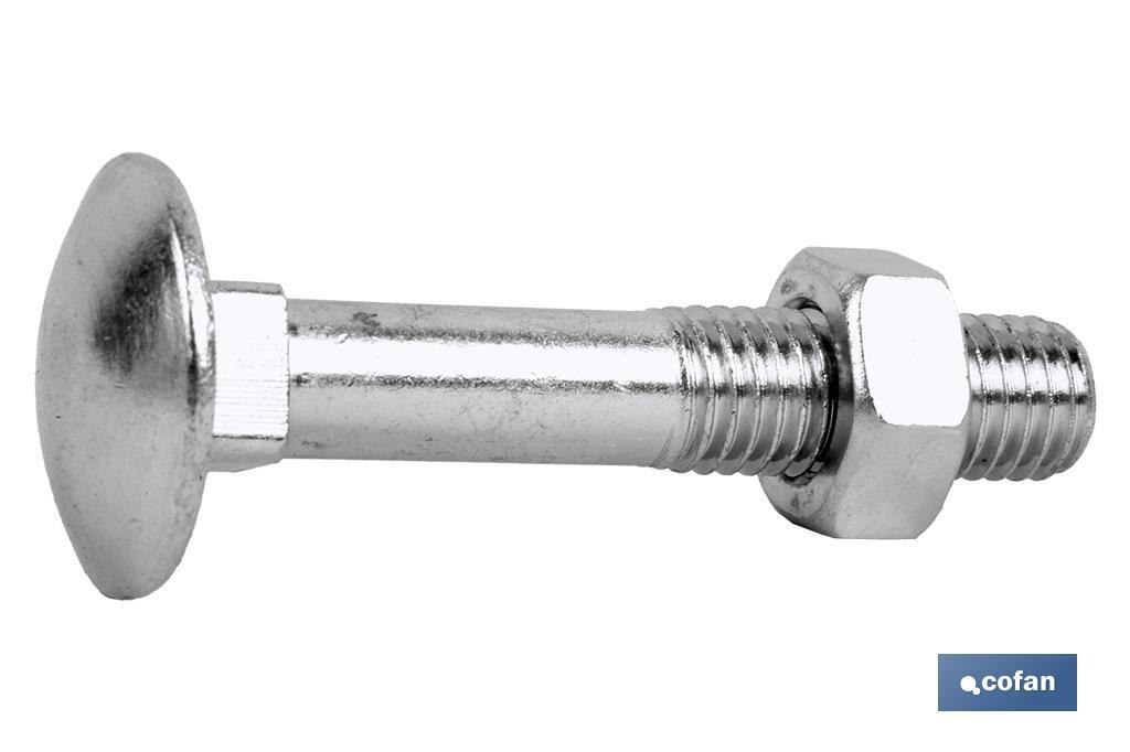 4 Uds 2,5 cm tuercas hexagonales de doble bloqueo tornillo de hierro f 