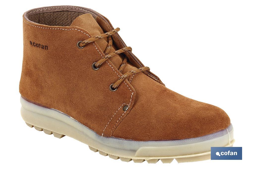 BOTA PIEL CORDONES MODELO MORELLA T-40