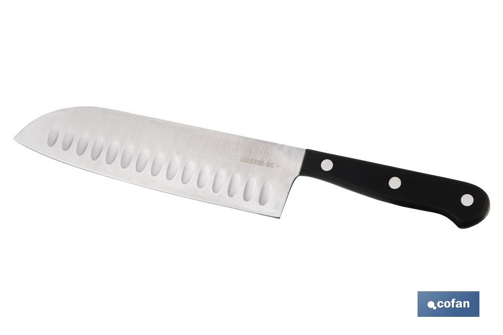 BL. CUCHILLO SANTOKU MOD SAFFRON 17.5cm