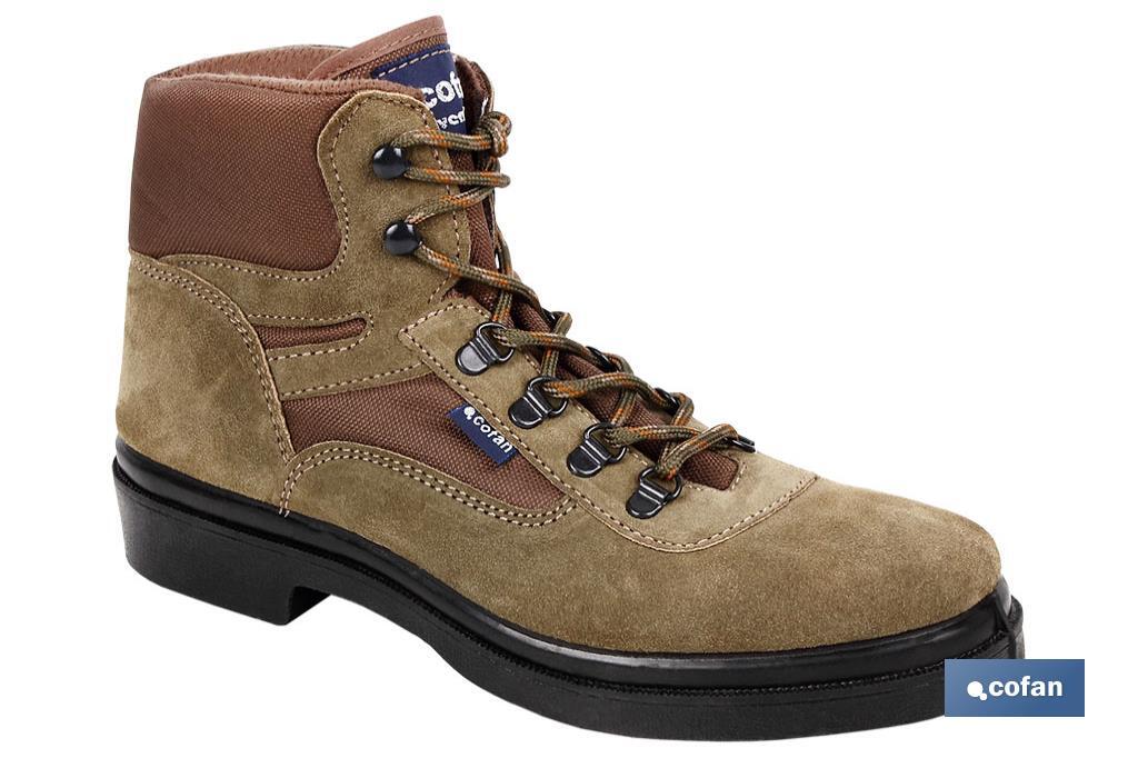 BOTA TREKKING VERDE MODELO ALHAMA T-42