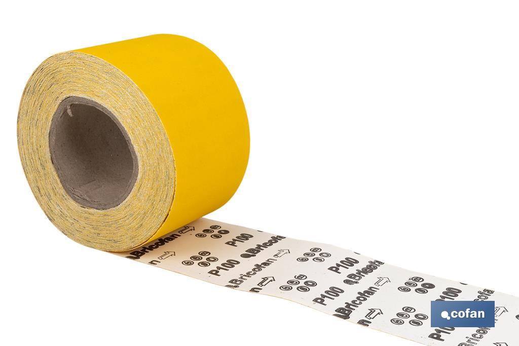 ROLLO LIJA DE PAPEL 100 X 25 M. G.100 (PACK: 1 UDS)