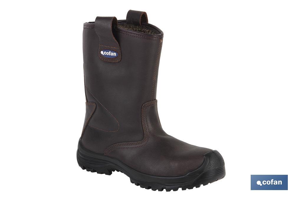 BOTA PIEL FORRADA SEGURIDAD S3 (MODELO MEGAN) T-47 (PACK: 1 UDS)