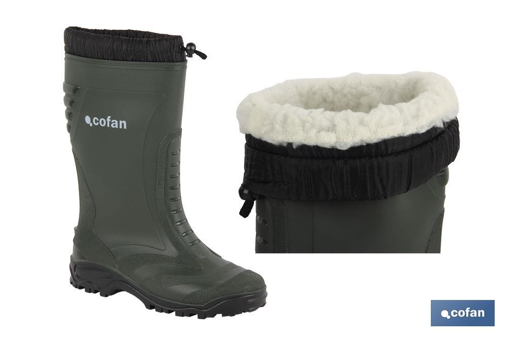 Botas agua con forro clearance