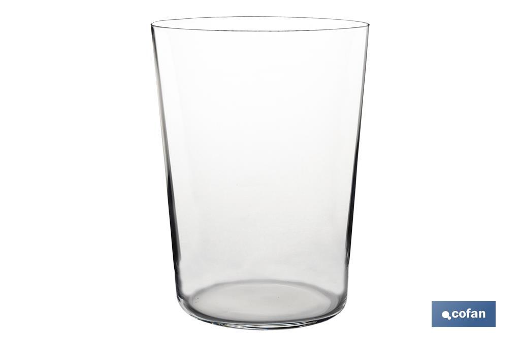 PACK 6 VASOS DE SIDRA CRISTAL FINO BRILLANTE 50 CL (PACK: 1 UDS)