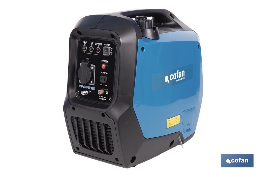 GENERADOR INVERTER MODELO HOUSTON 79 CC 2,4 Kw 1 SALIDA AC 1 DC (PACK: 1 UDS)