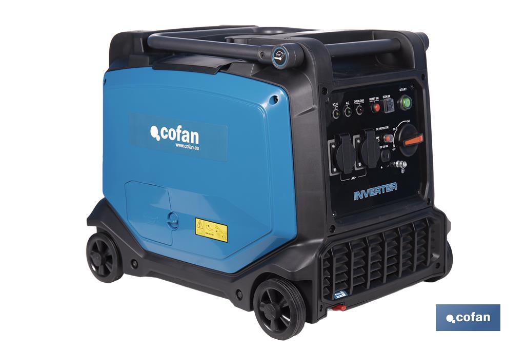 GENERADOR INVERTER MODELO DALLAS 223 CC 4,5 Kw 2 SALIDAS AC 1 DC (PACK: 1 UDS)
