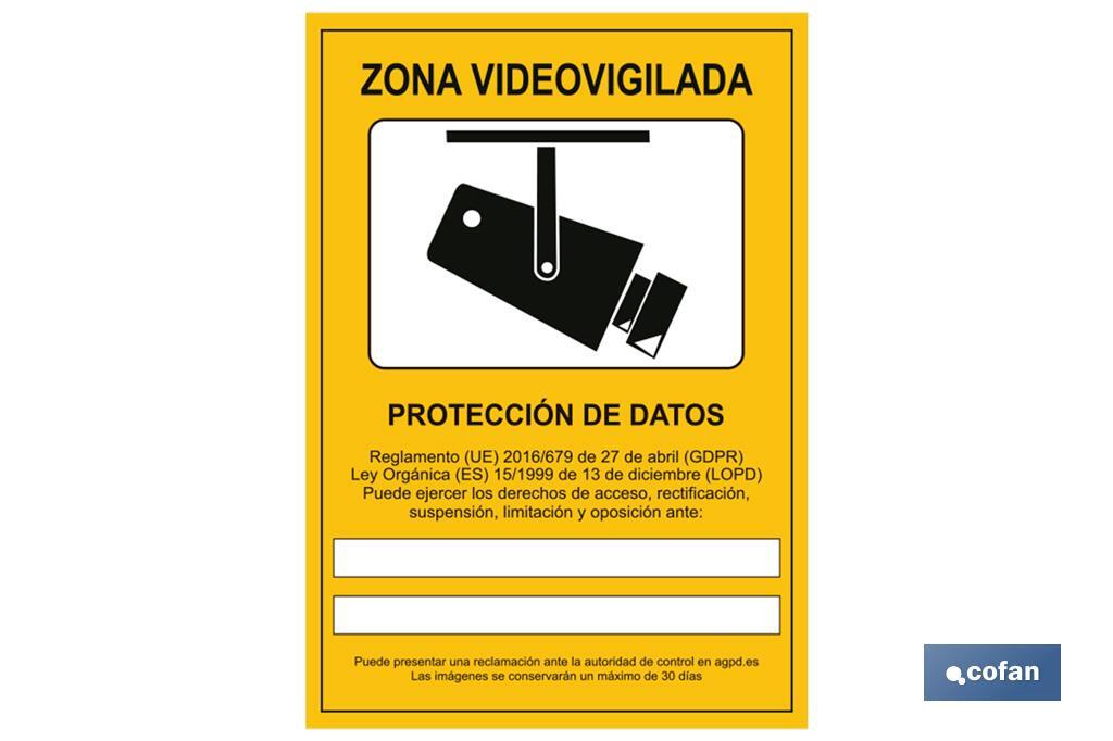 SEÑAL ADHESIVA 210X148MM. (PACK: 1 UDS)