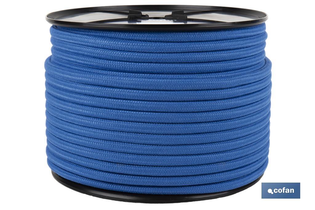 CARRETE ESCOTA NÁUTICA 12 MM 100 M AZUL (PACK: 1 UDS)