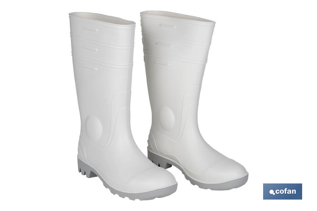 BOTA AGUA ALTA SEGUR. S-4 BLANCA T-38
