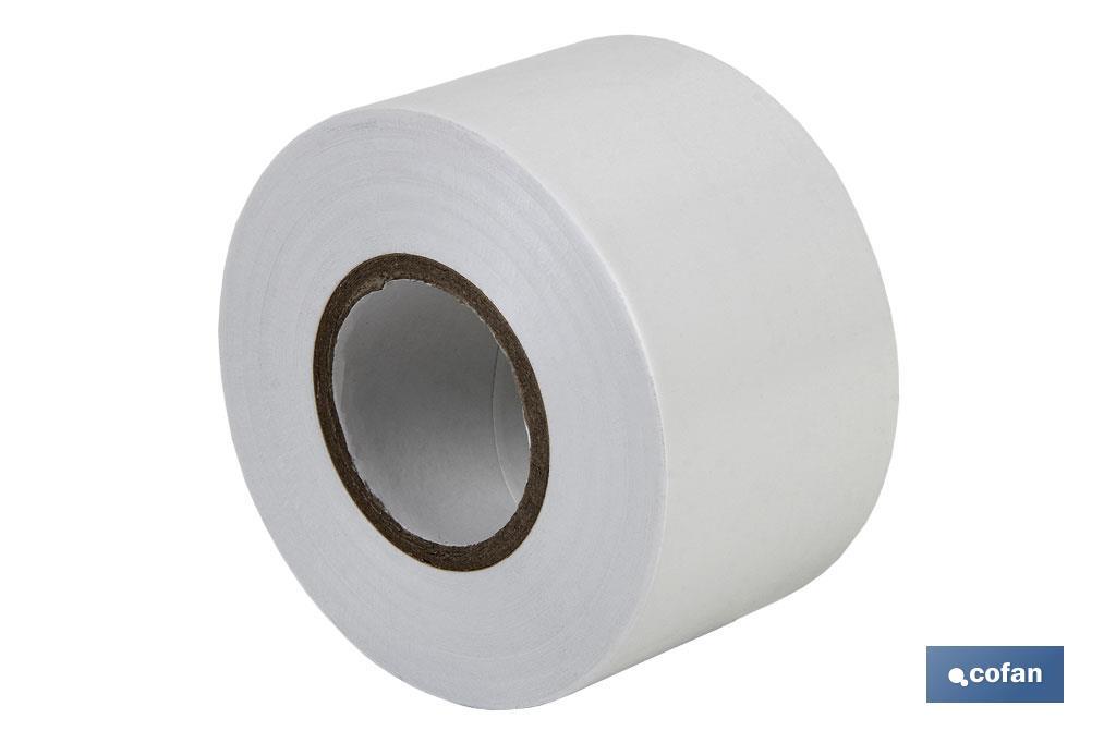 CINTA AISLANTE BLANCA DE 130 MICRAS 50 MM X 33 M