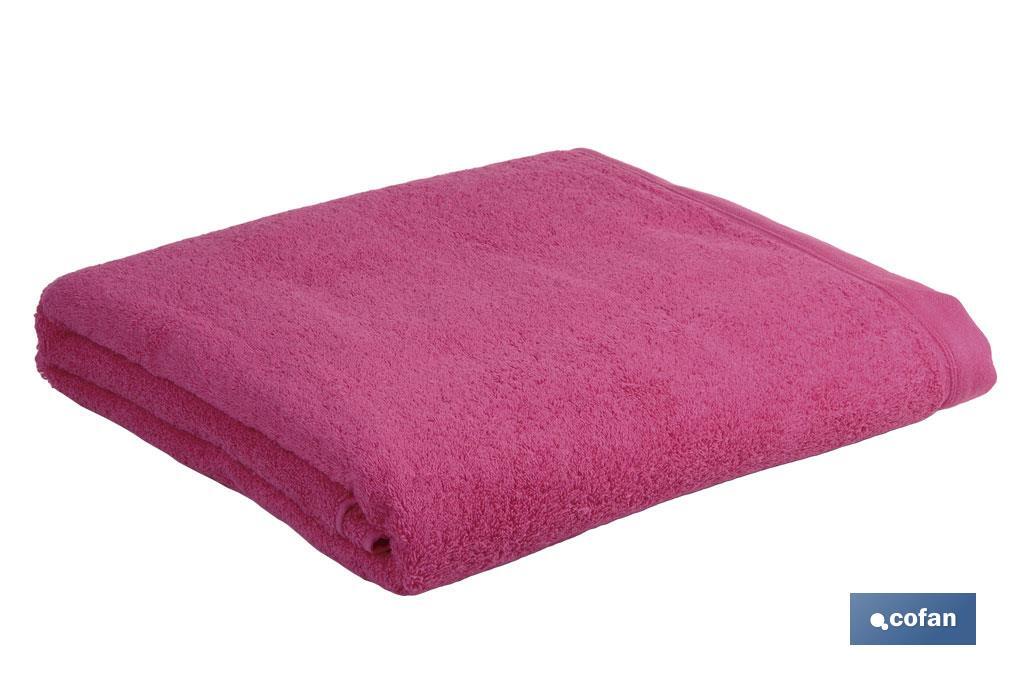 TOALLA DUCHA FUCSIA GR.580/M2 MODELO PRIMAVERA 70X140 (PACK: 1 UDS)