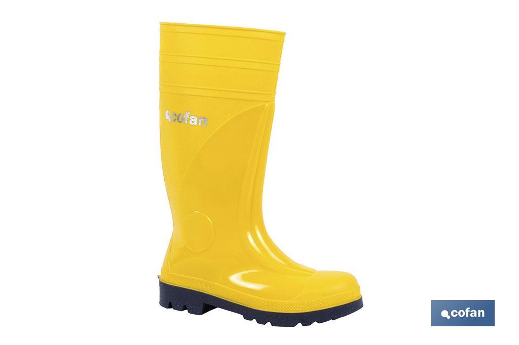 BOTA AGUA S5 AMARILLA T-43 (PACK: 1 UDS)