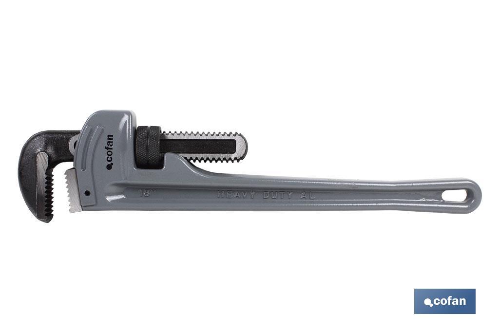 LLAVE STILLSON DE ALUMINIO PARA TUBO L-24 (PACK: 1 UDS)