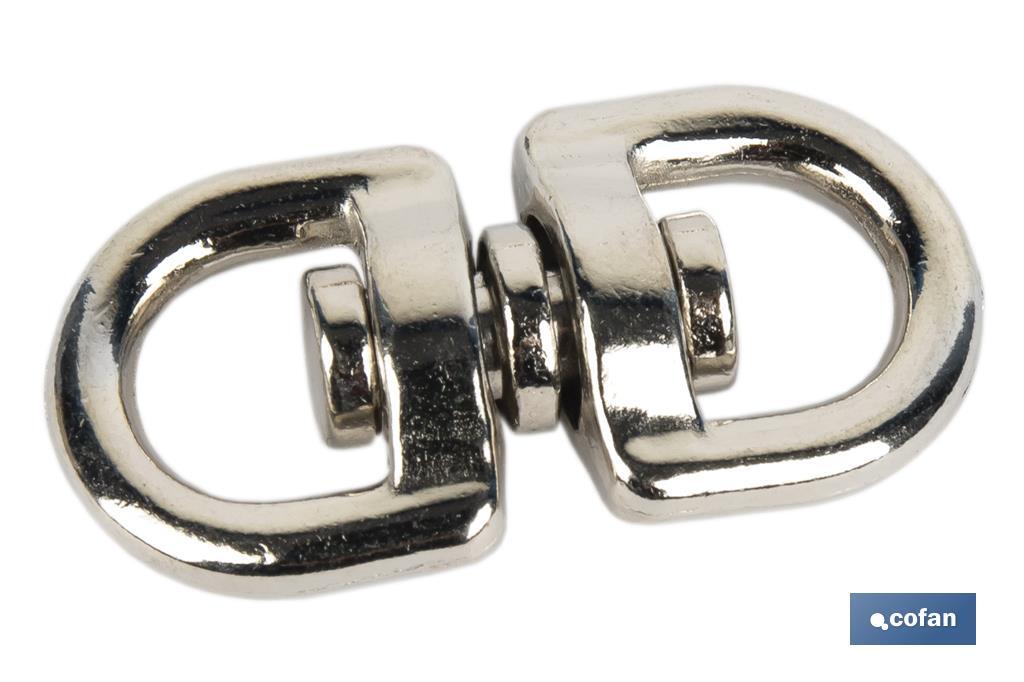 TORNIQUETE GIRATORIO NIQUELADO 10X10MM VENTA UNITARIA (PACK: 1 UDS)