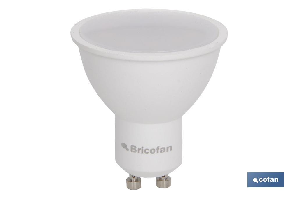 LÁMPARA LED GU-10 5W 110º 400LM 6500K (PACK: 1 UDS)