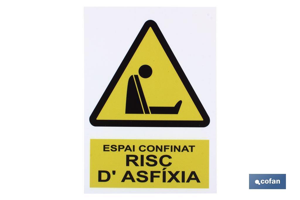 Espai confinat risc d\'axfixia